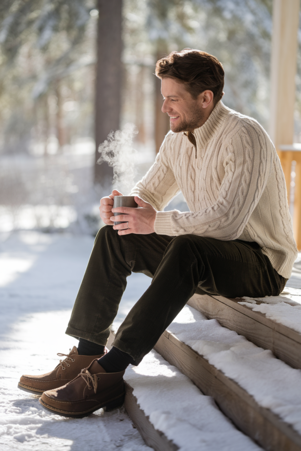 Men's winter smart casual outfit ideas for 2025 - The Considered Man